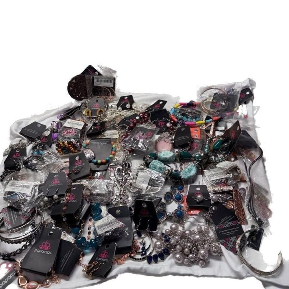 Bulk Lot Paparazzi Fashion Jewelry Necklaces Earrings Bracelets Sets